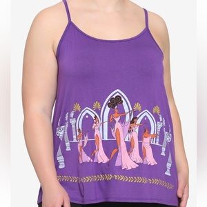 Disney Hercules Purple‎ The Muses Cami Plus Size Hot Topic
